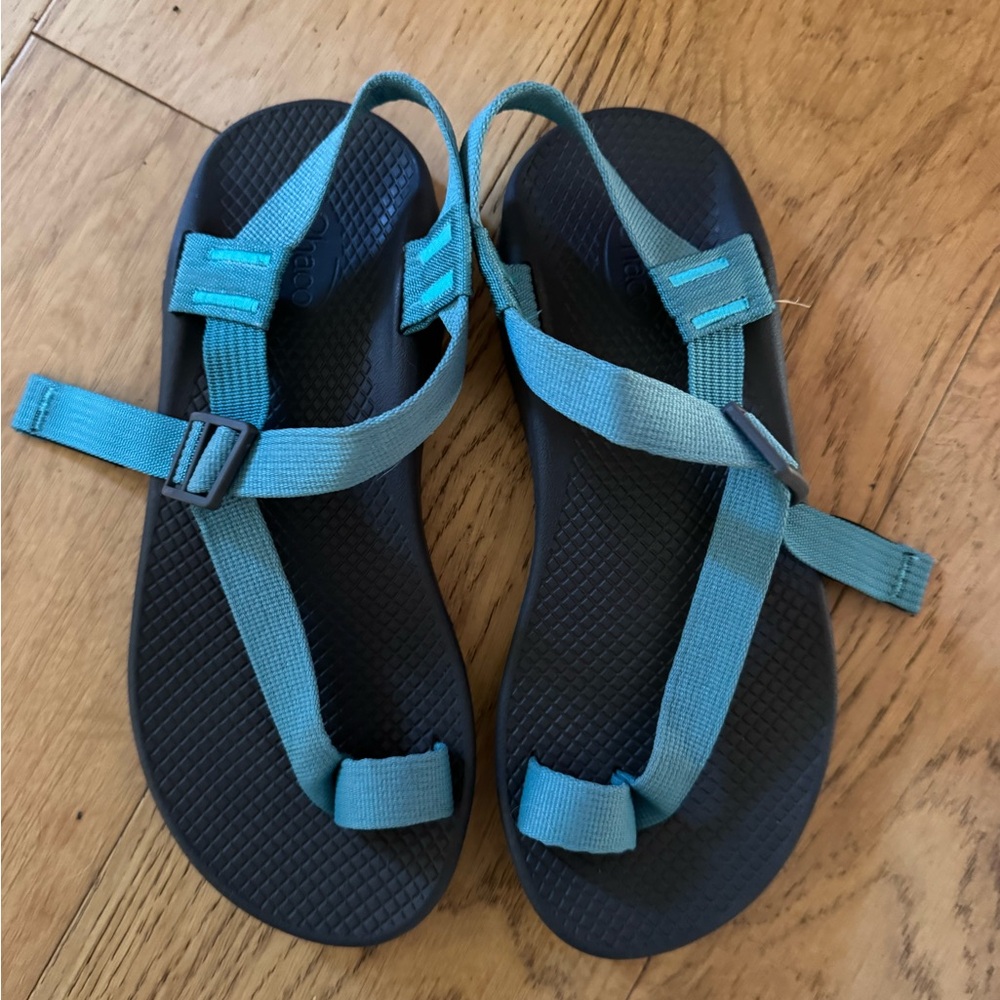 Chaco Blue Strappy Sandals